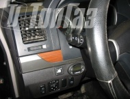 ГБО на Mitsubishi Padjero sport  - Кнопка переключения и индикации режимов работы