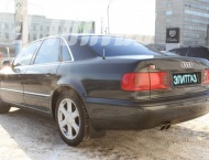 ГБО на Audi S8 - Общий вид сзади