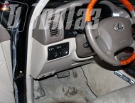 ГБО на Lexus LX 470  - Кнопка переключения и индикации режимов работы