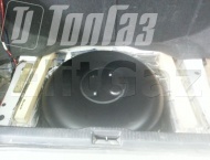 ГБО на Toyota Chaser - Тороидальный баллон объемом 53 литра