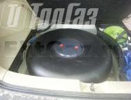 ГБО на Toyota Highlander - Тороидальный баллон объемом 73 литра