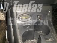 ГБО на Nissan Tiida - Кнопка переключения газ/бензин