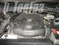 ГБО на Toyota Land Cruiser Prado 120   - Подкапотная компоновка