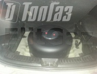 ГБО на Kia Sportage - Тороидальный баллон объемом 73 литра