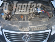 ГБО на Volkswagen Passat - Подкапотная компоновка