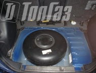 ГБО на Toyota Funcargo - Установлен тороидальный баллон 34 литра
