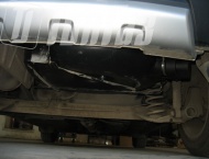 ГБО на Renault sandero - Баллон тор 53 литра на месте запасного колеса