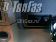 ГБО на Toyota Tundra - Кнопка переключения газ/бензин