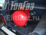 ГБО на ВАЗ 212140 - Цилиндрический баллон объемом 51 литр