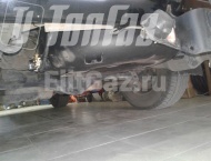 ГБО на Toyota Land Cruiser Prado - Тороидальный баллон объемом 94 литра
