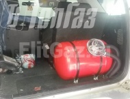 ГБО на Suzuki Grand Vitara - Цилиндрический баллон объемом 51 литр