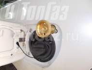 ГБО на Toyota Land Cruiser Prado - Заправочное устройство с переходником
