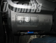 ГБО на Hyundai Solaris - Кнопка переключения газ/бензин