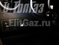 ГБО на Suzuki Grand Vitara - Кнопка переключения газ/бензин