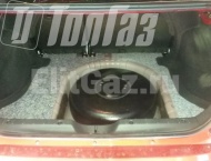 ГБО на Lada Vesta - Тороидальный баллон объемом 42 литра