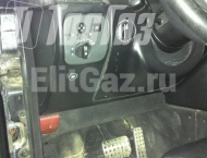 ГБО на Mercedes Benz G-Klasse G 55 - Кнопка переключения газ/бензин